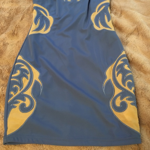 Bodycon robins egg blue dress - S - Picture 7 of 9